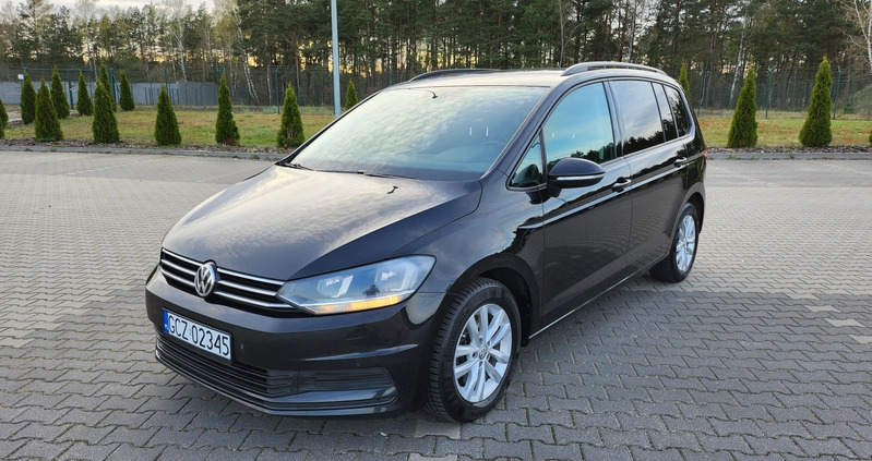 Volkswagen Touran cena 59400 przebieg: 260018, rok produkcji 2017 z Czarne małe 667